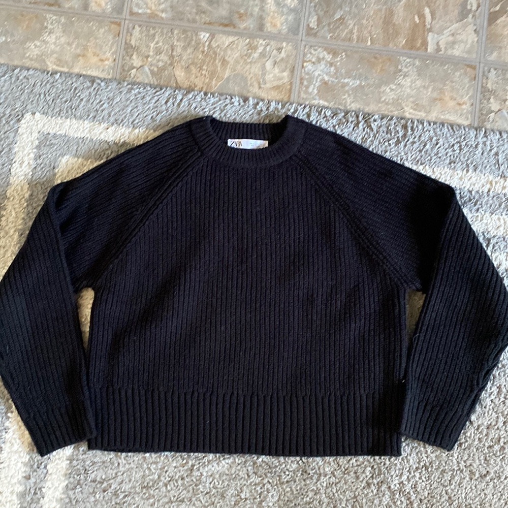 Black Zara sweater